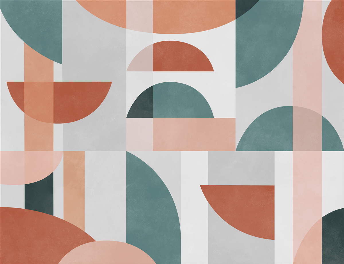 Fototapeta kształty geometryczne w abstrakcji