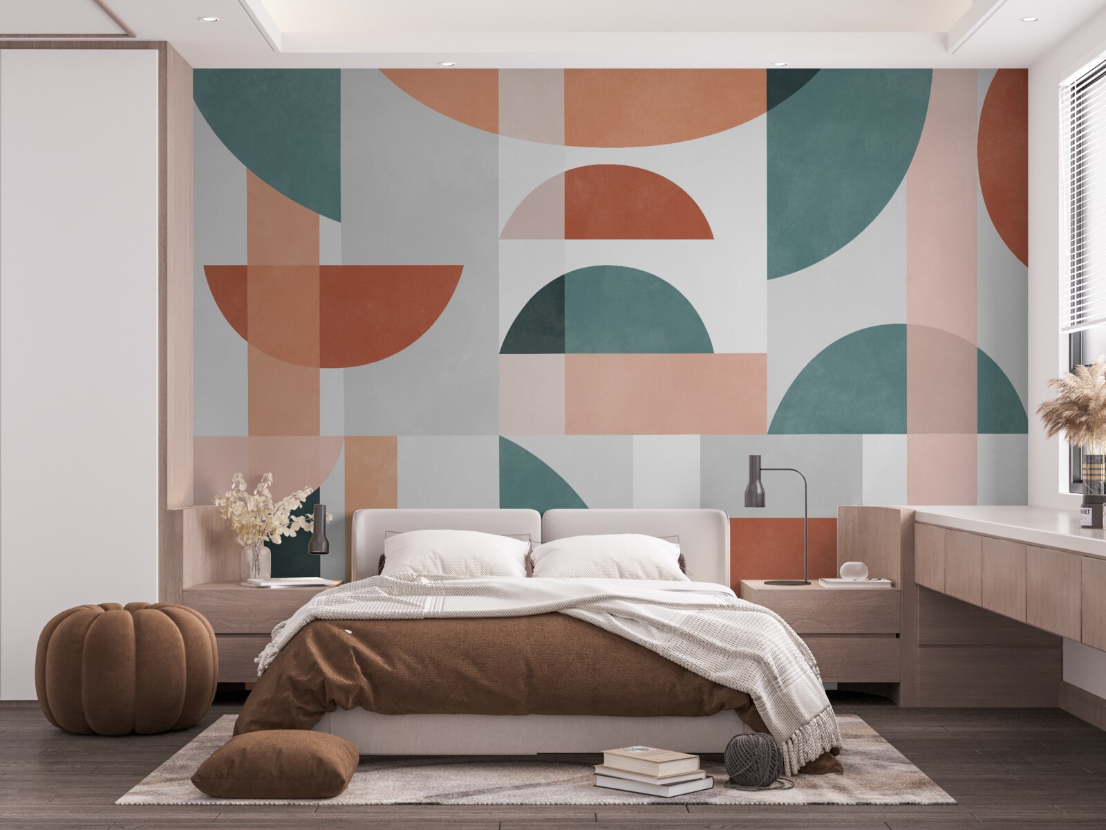 Fototapeta kształty geometryczne w abstrakcji