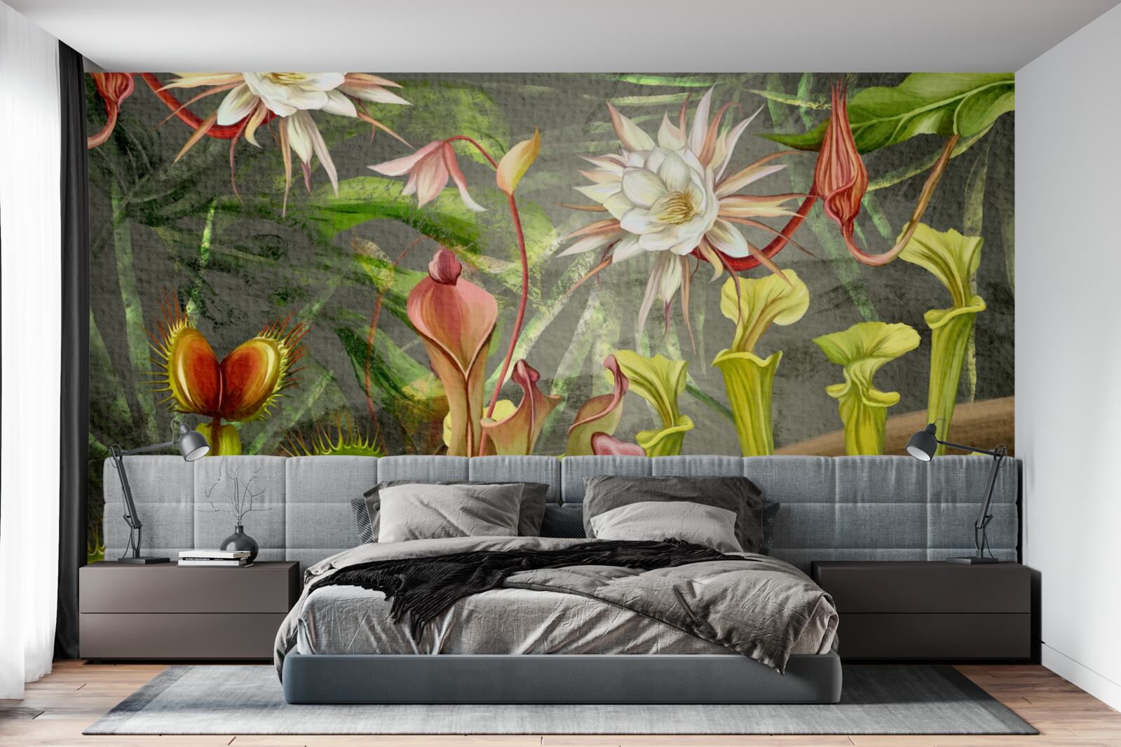 Fototapeta rośliny mięsożerne regionów tropikalnych