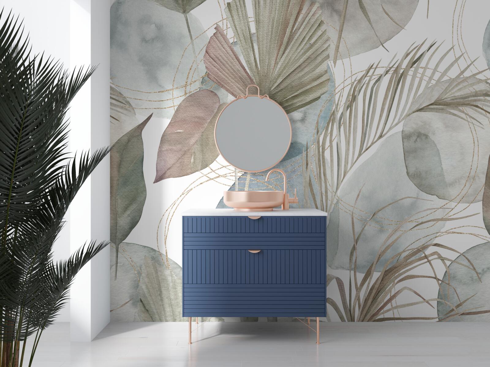 Fototapeta różnorodność liści w regionach tropikalnych