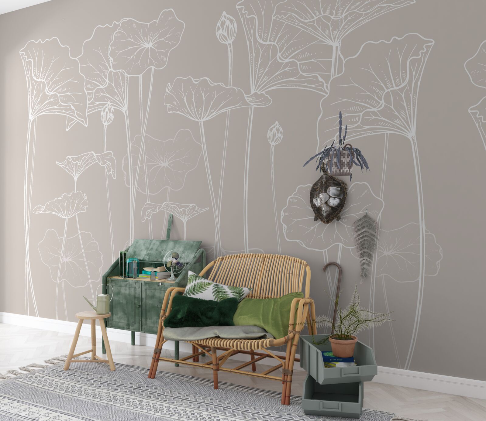 Fototapeta maki w abstrakcji