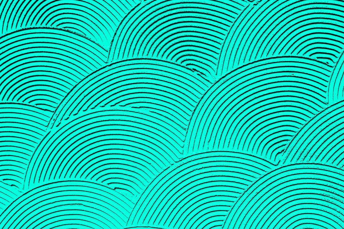 Fototapeta jasne półkola o abstrakcyjnym wyglądzie