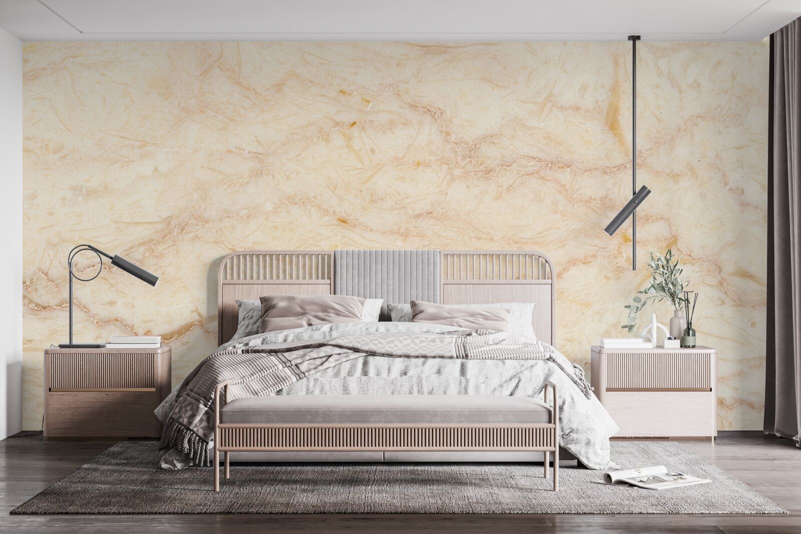 Fototapeta wiatr niosący piasek na pole