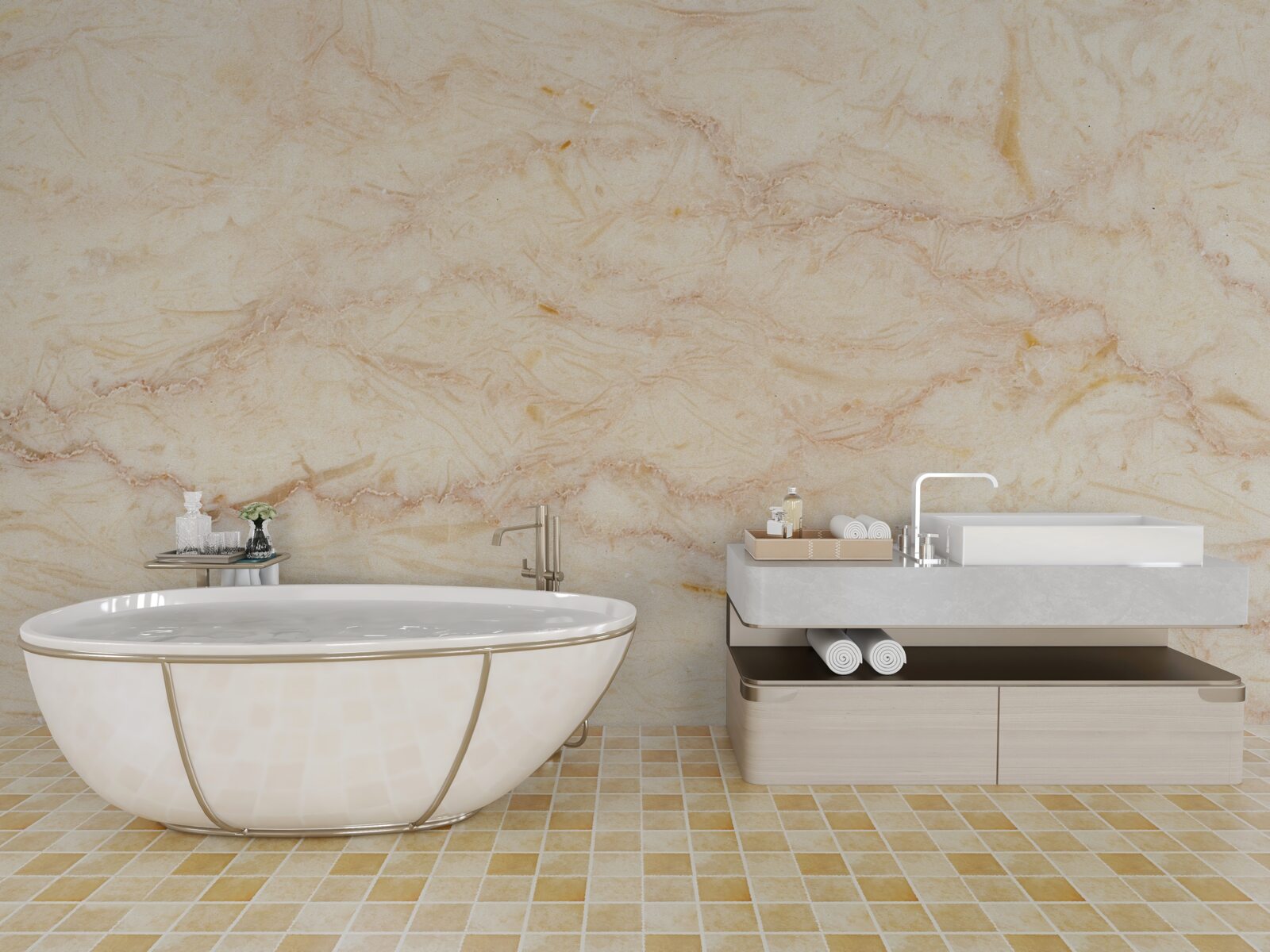 Fototapeta wiatr niosący piasek na pole