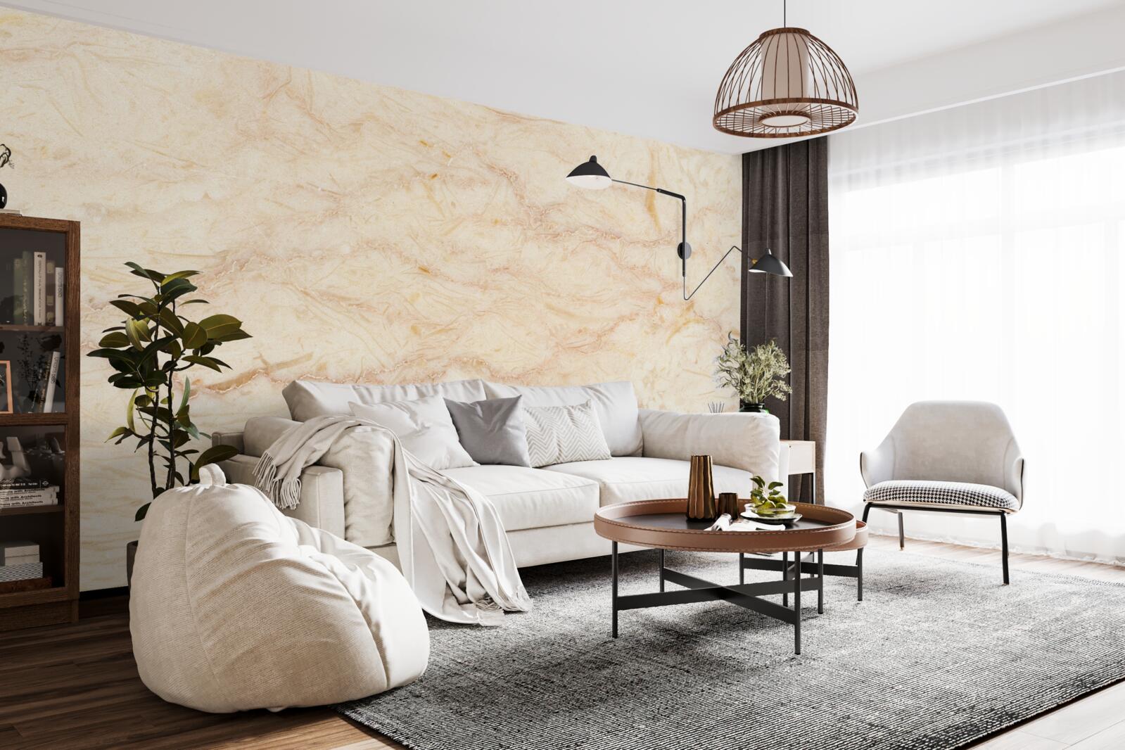 Fototapeta wiatr niosący piasek na pole