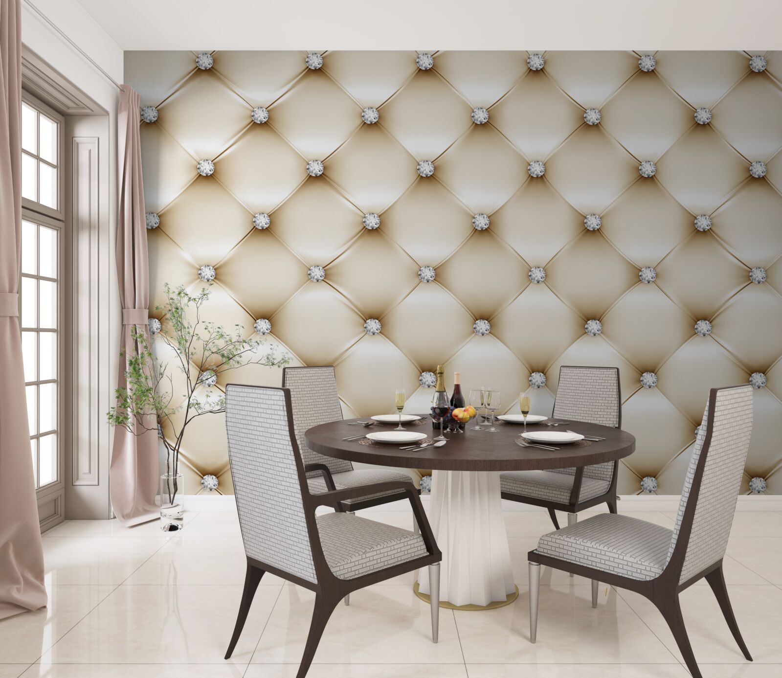 Fototapeta tekstura pereł jest jak skóra