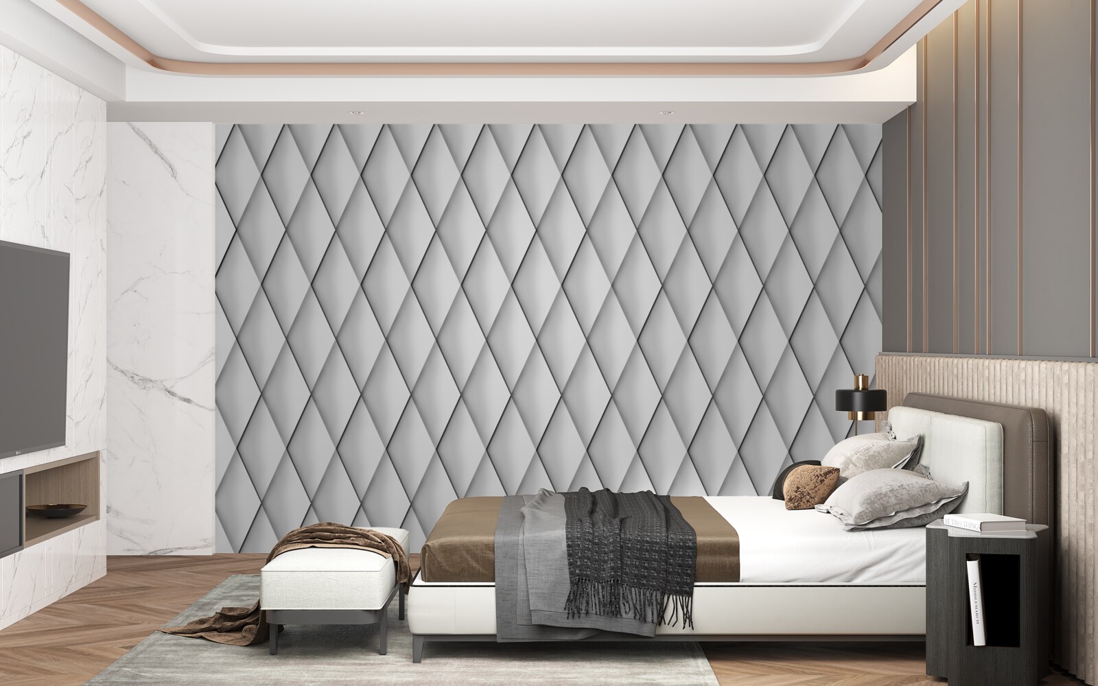 Fototapeta gładkie diamenty