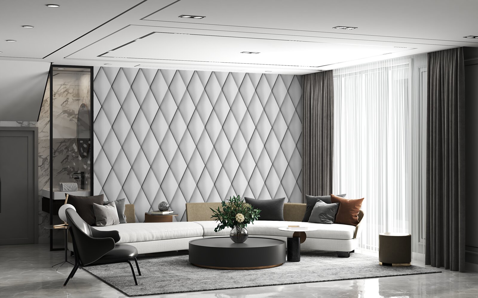 Fototapeta gładkie diamenty