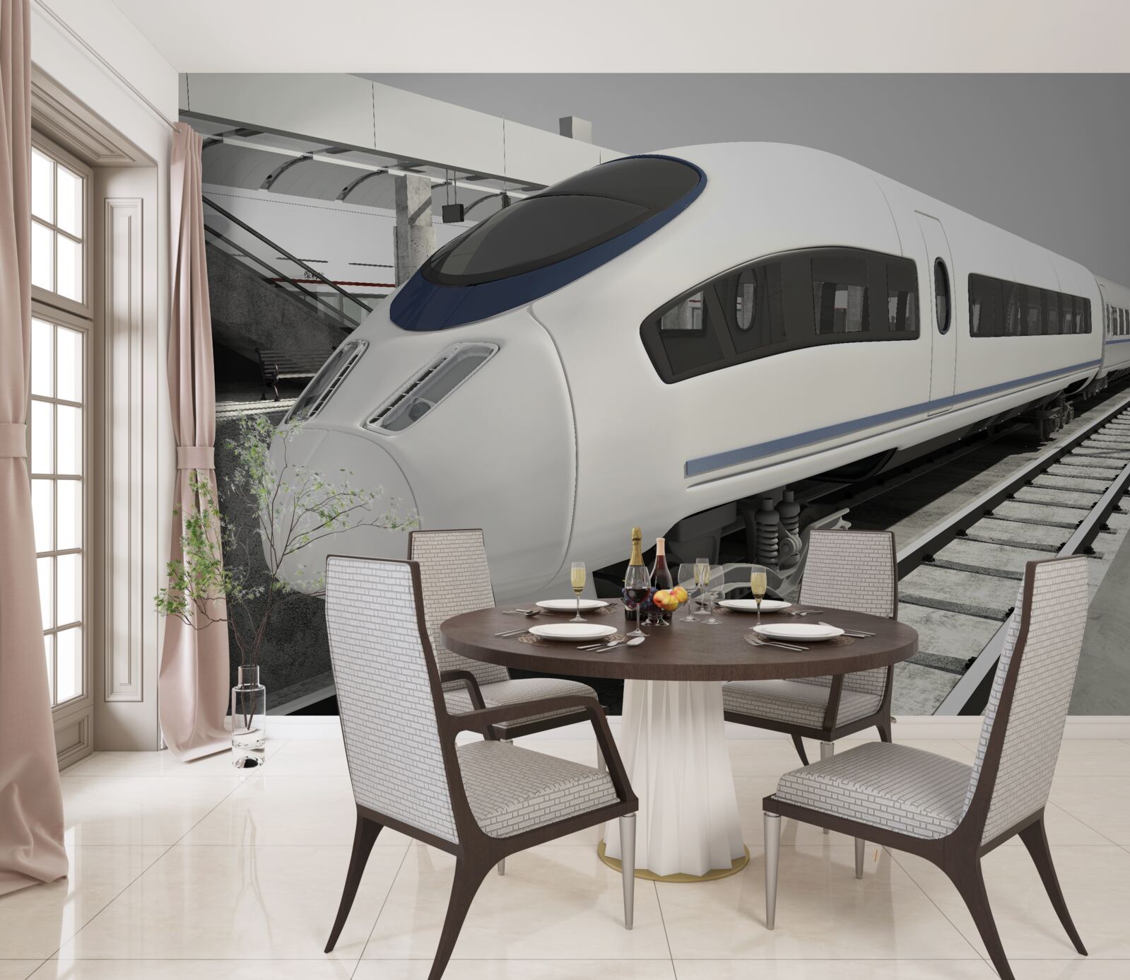 Fototapeta kompozycja na platformie