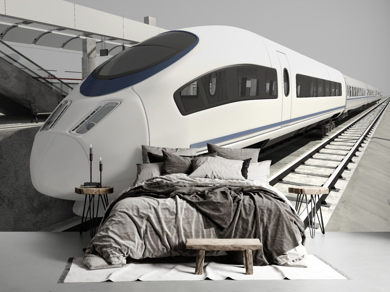 Fototapeta kompozycja na platformie