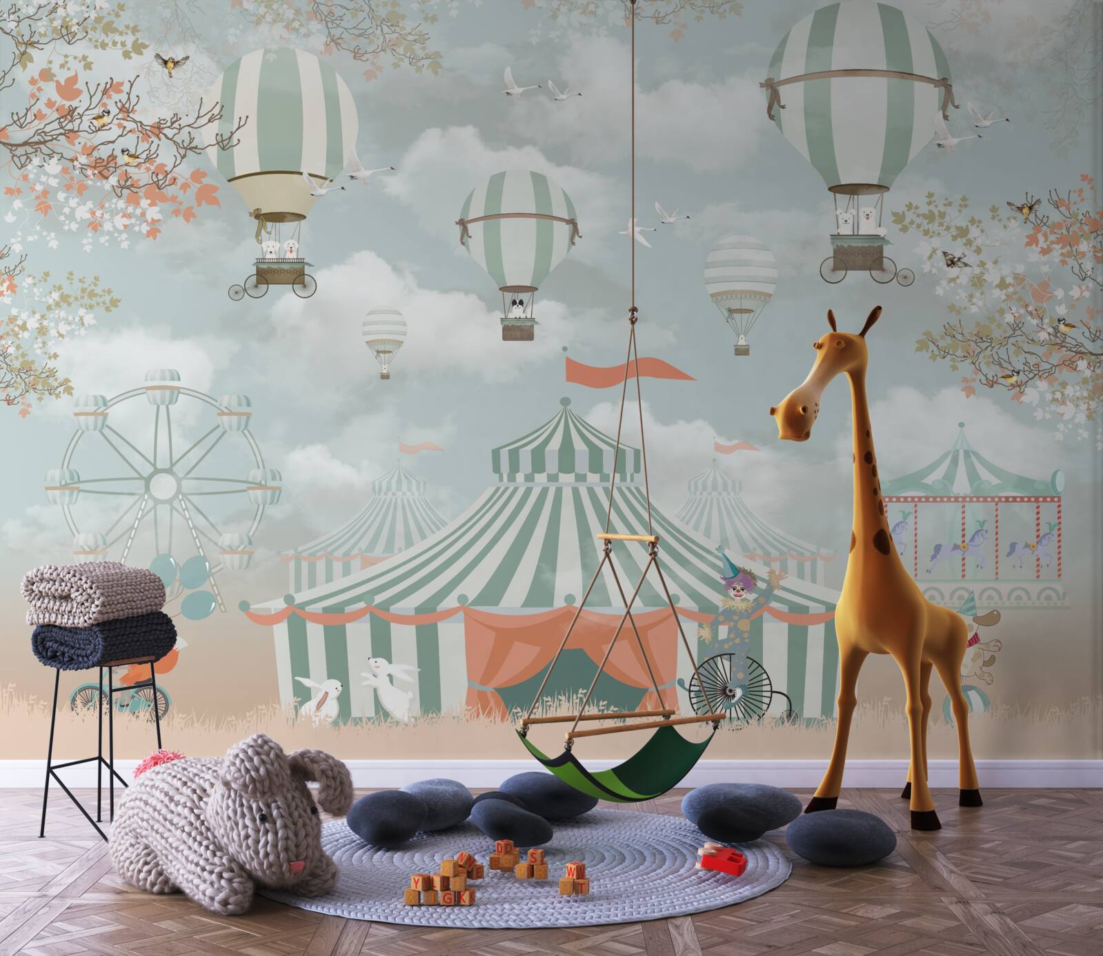 Fototapeta przedstawiciele sztuki cyrkowej