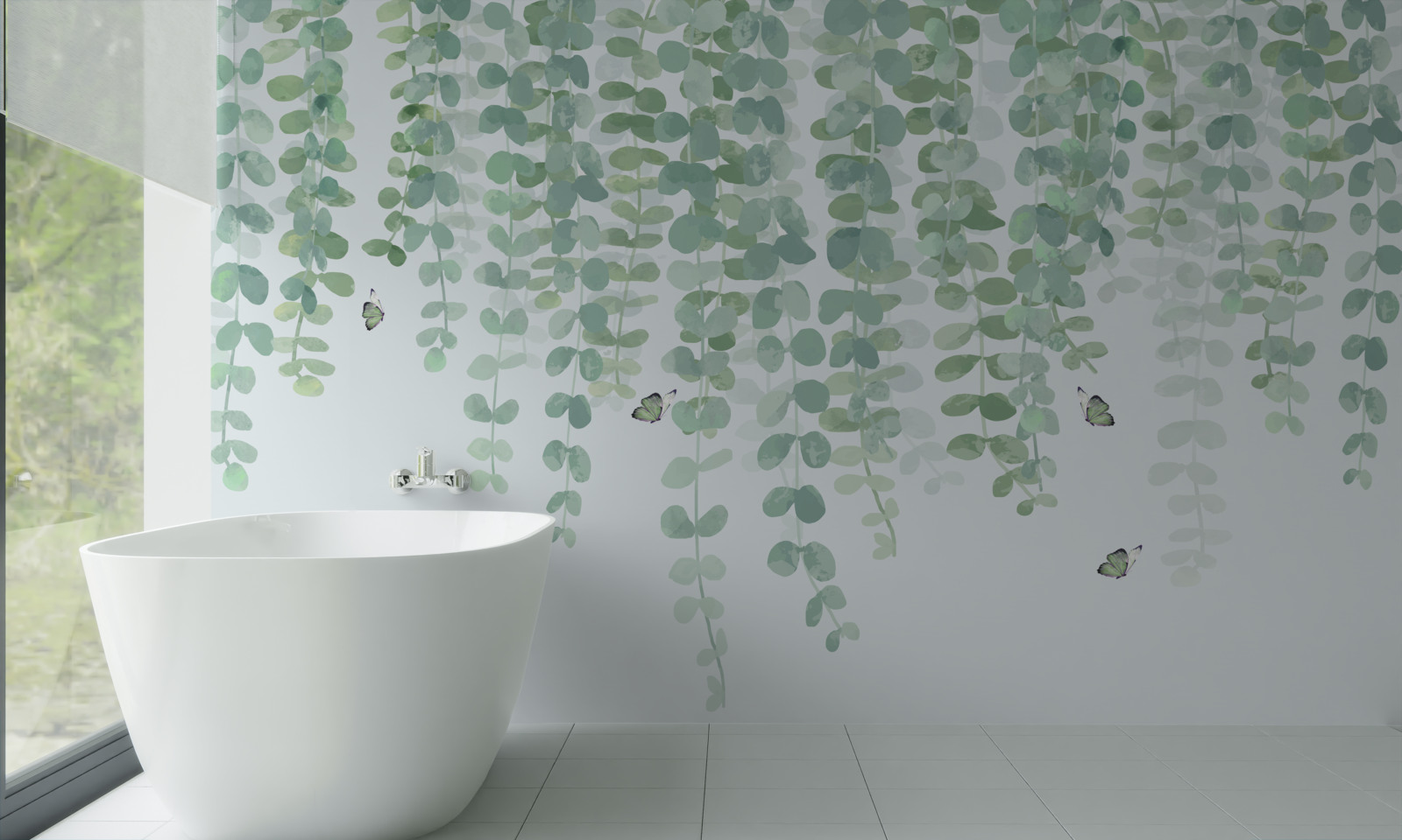 Fototapeta liście eukaliptusa są zielone