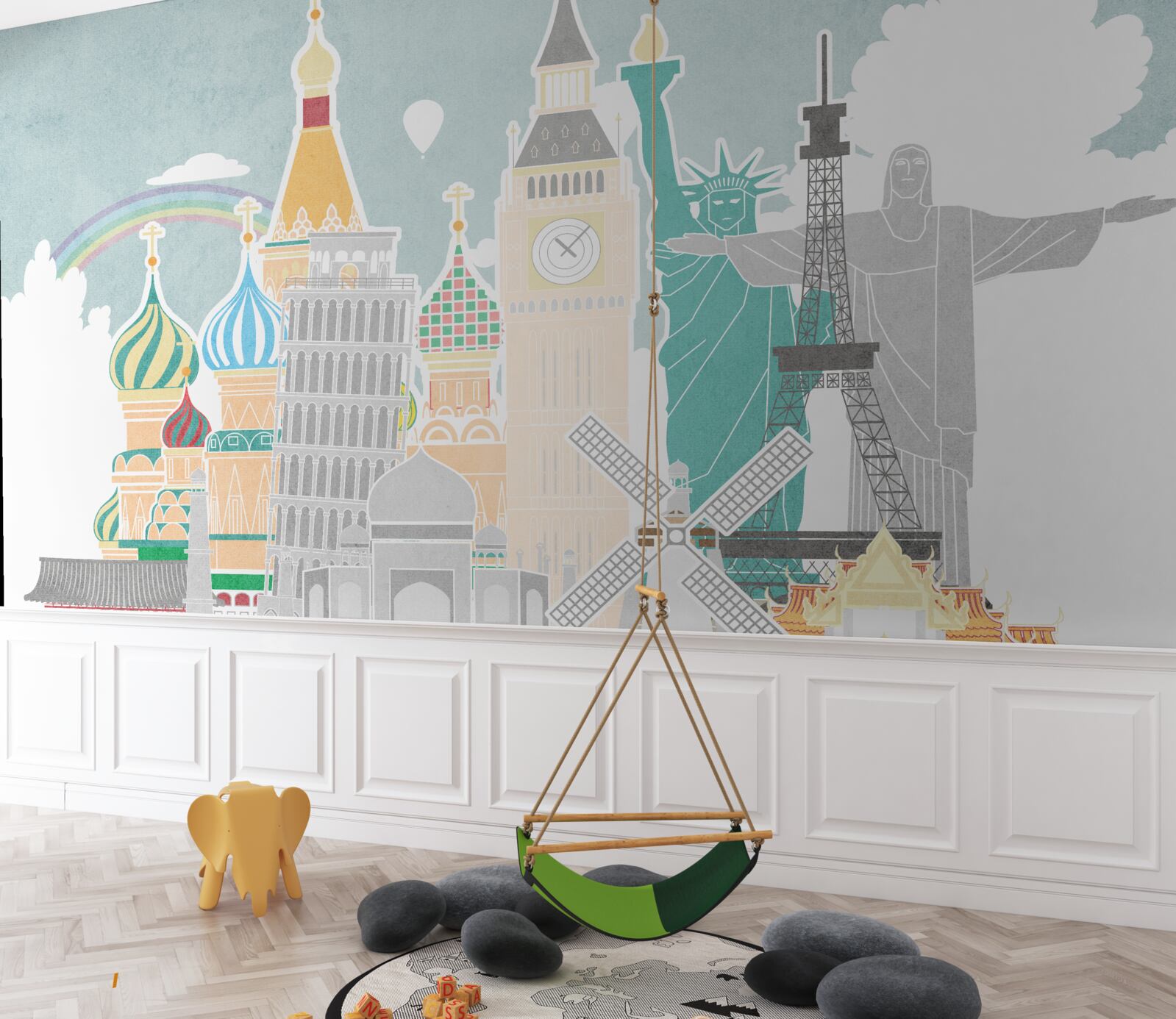 Fototapeta miejsca znane na całym świecie