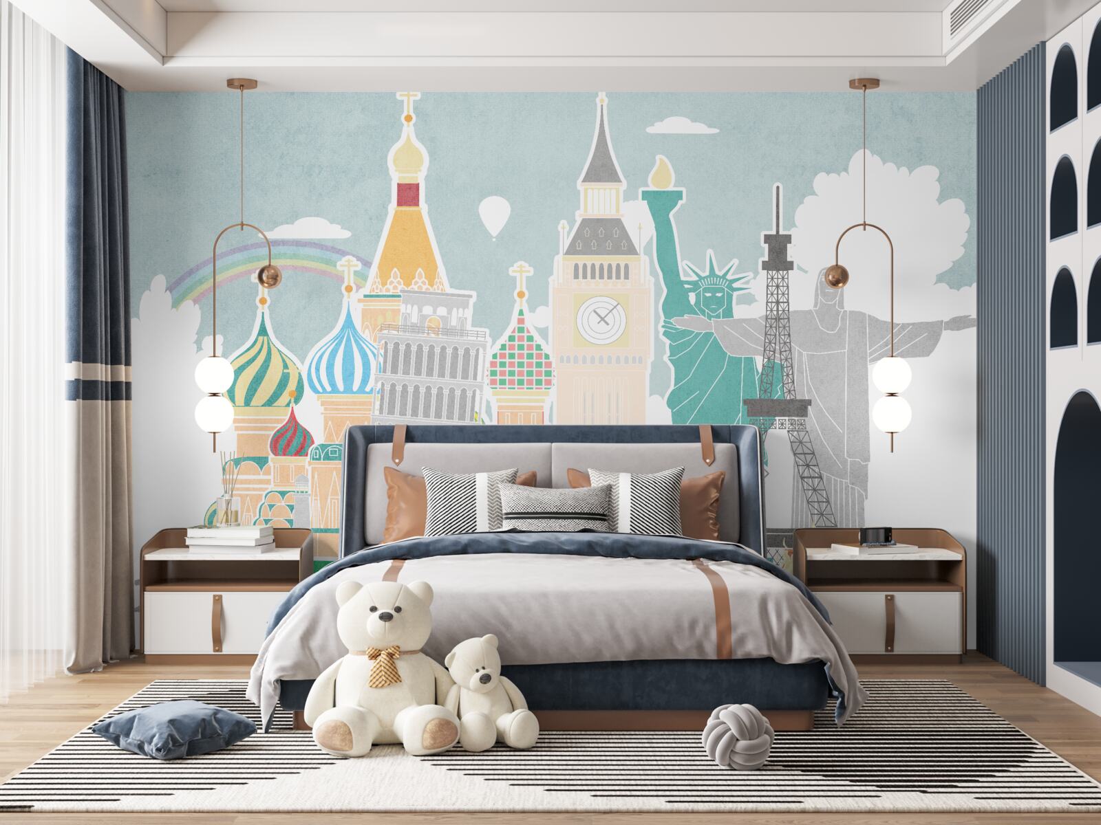 Fototapeta miejsca znane na całym świecie