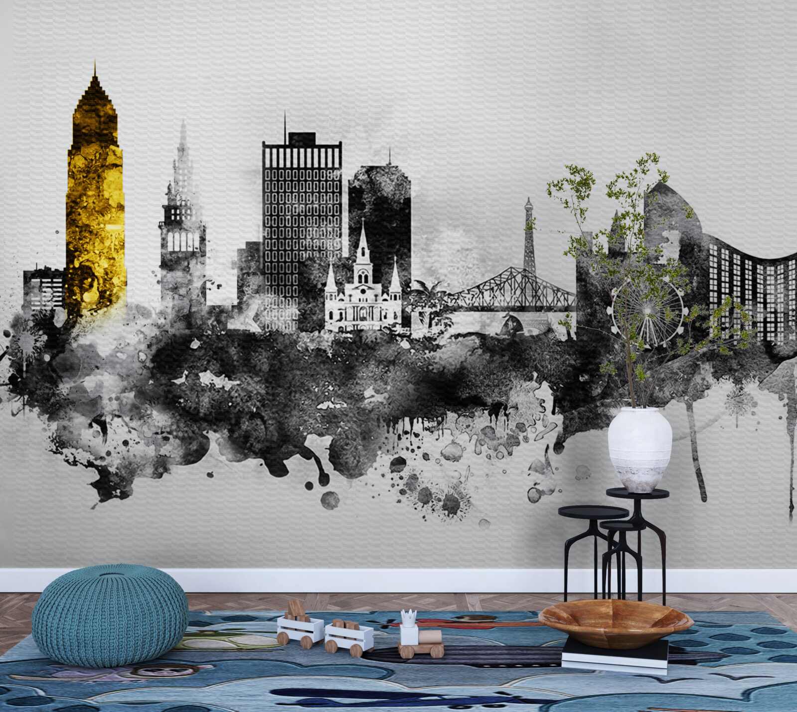 Fototapeta abstrakcja architektoniczna przestrzeni miejskiej