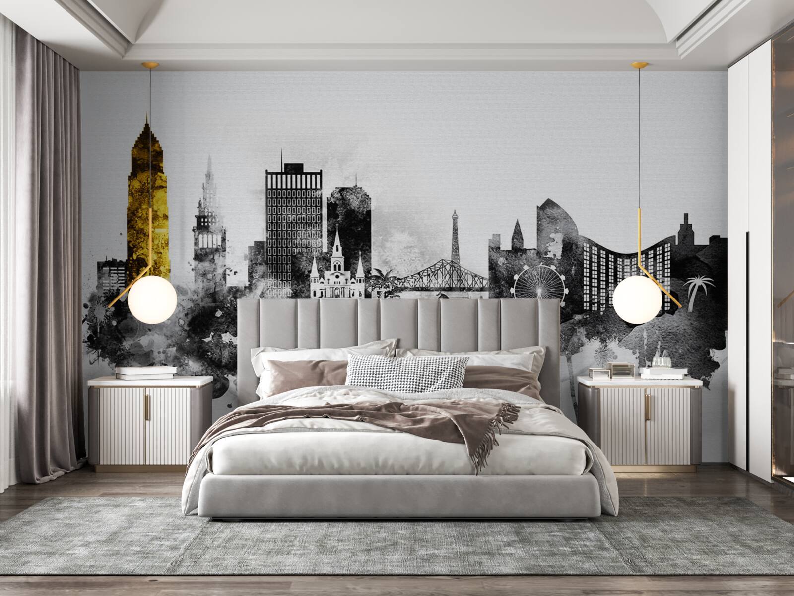 Fototapeta abstrakcja architektoniczna przestrzeni miejskiej