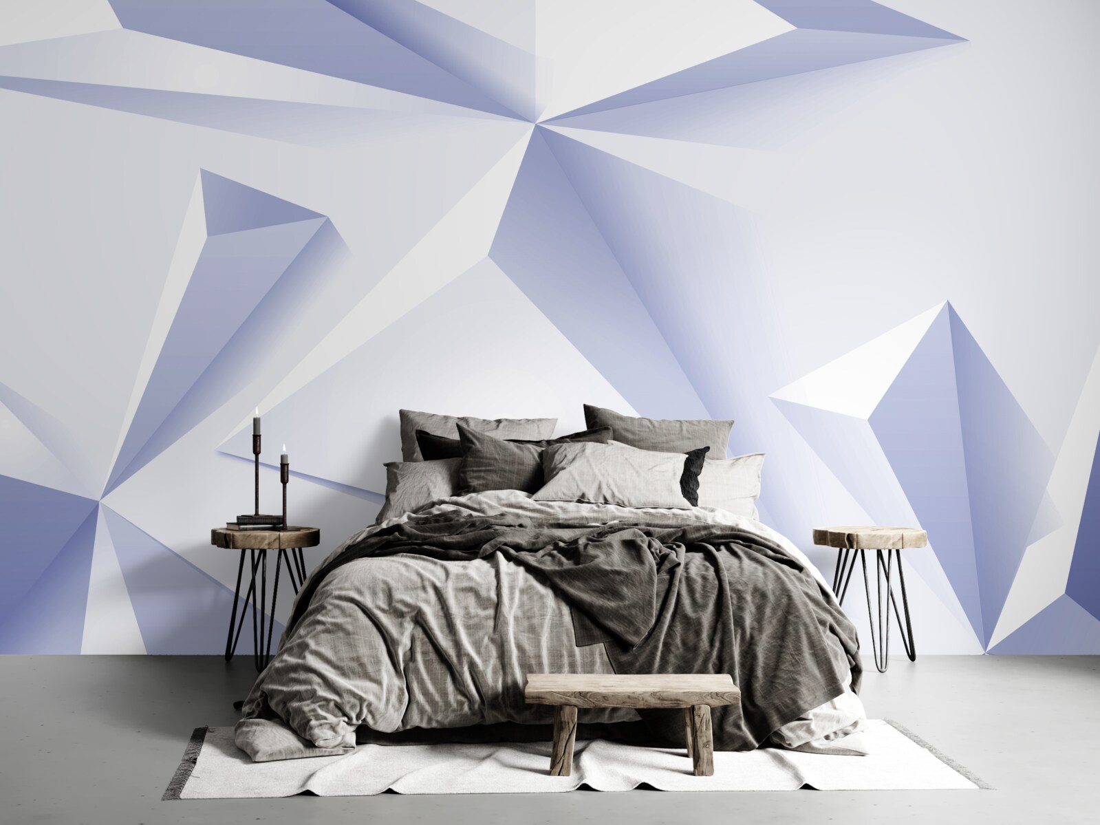 Fototapeta lekkie piramidy 3d