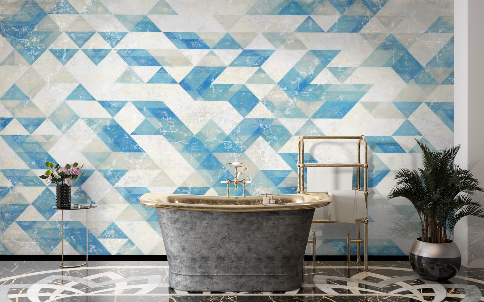 Fototapeta kształty geometryczne w abstrakcji