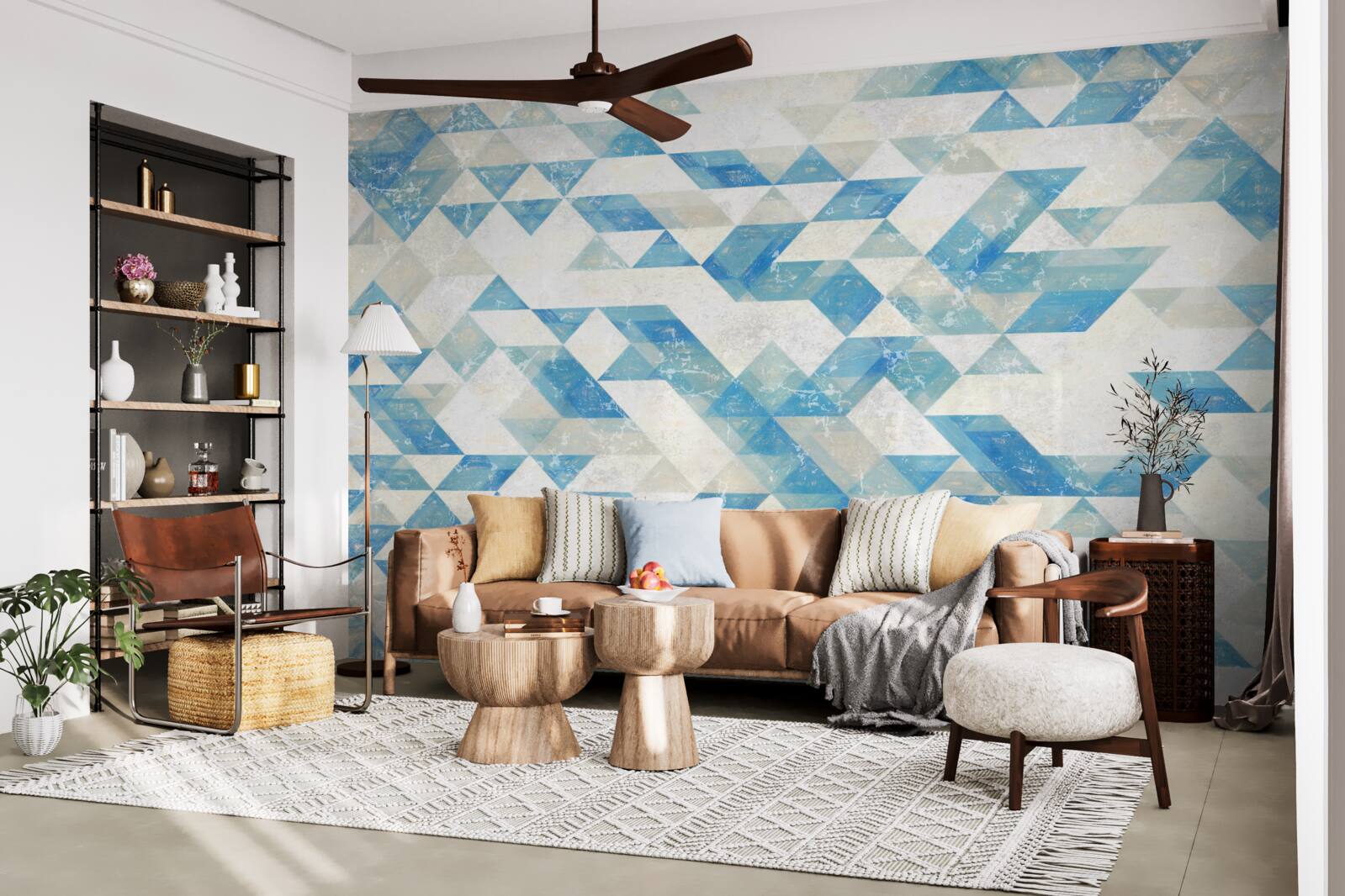 Fototapeta kształty geometryczne w abstrakcji