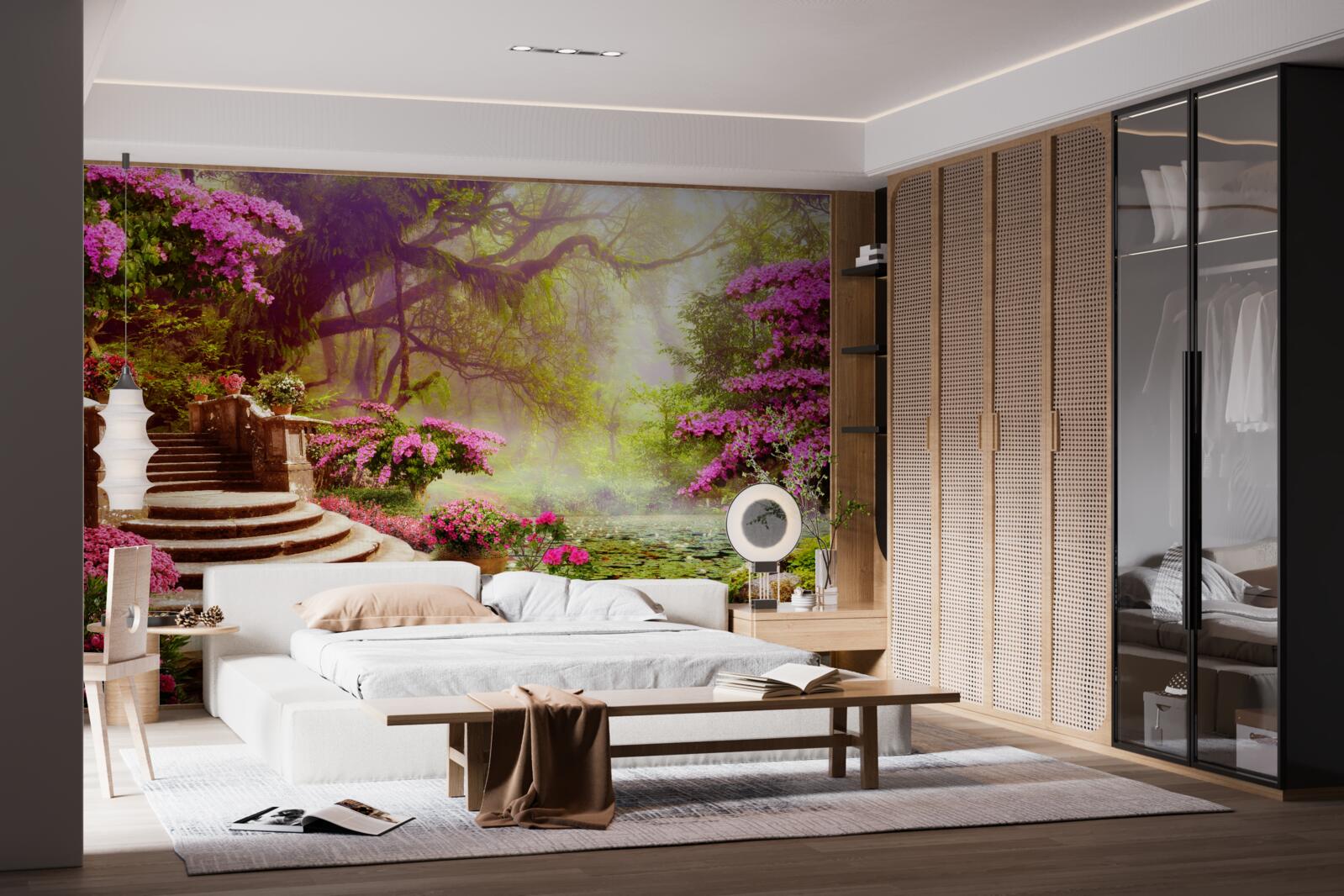 Fototapeta krajobraz z szumem