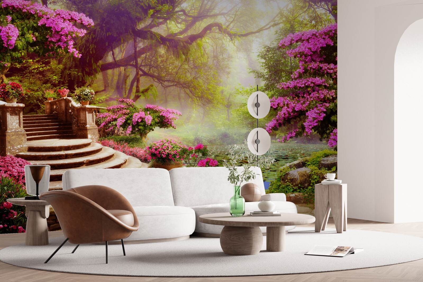 Fototapeta krajobraz z szumem