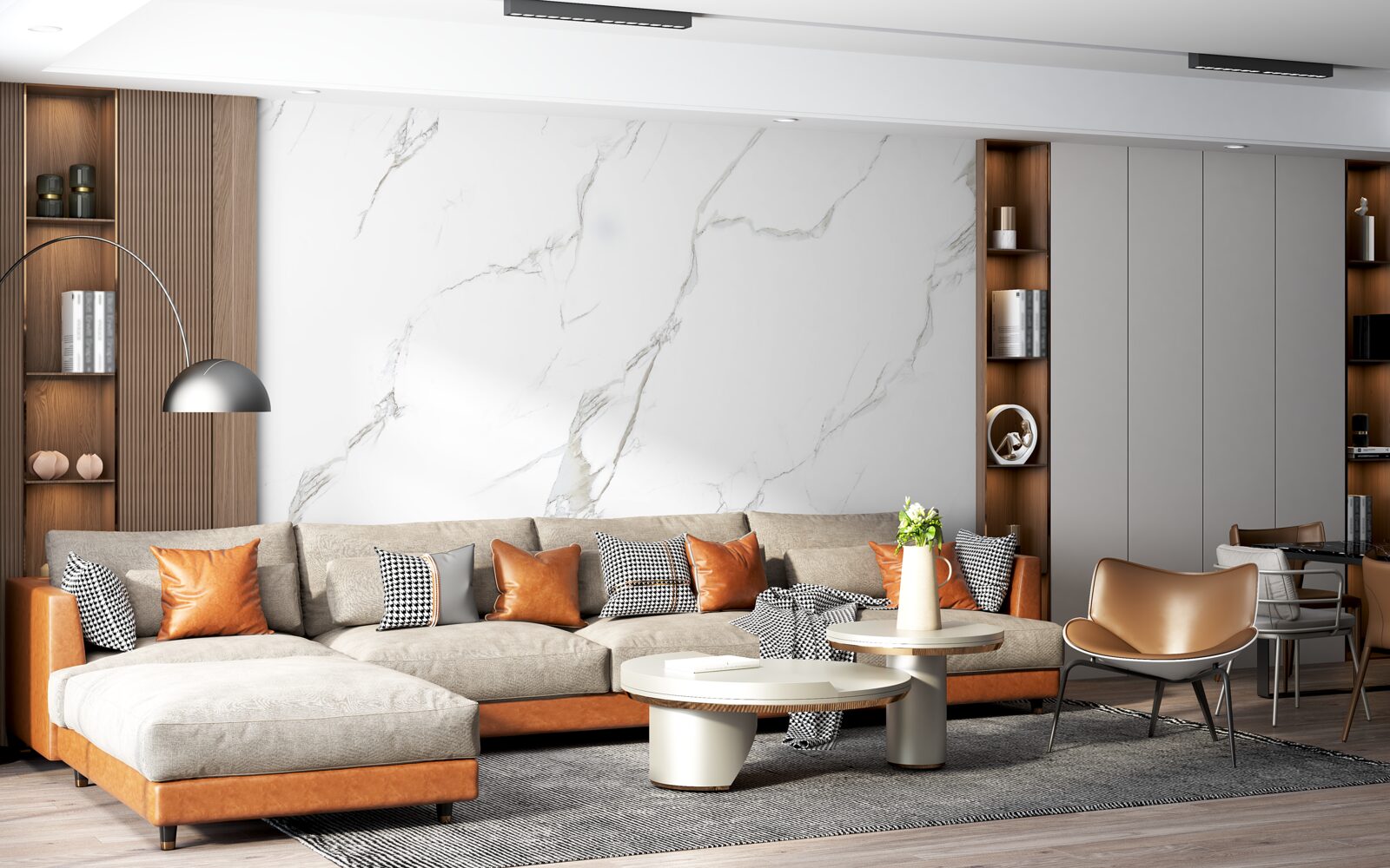 Fototapeta marmur śnieżnobiały