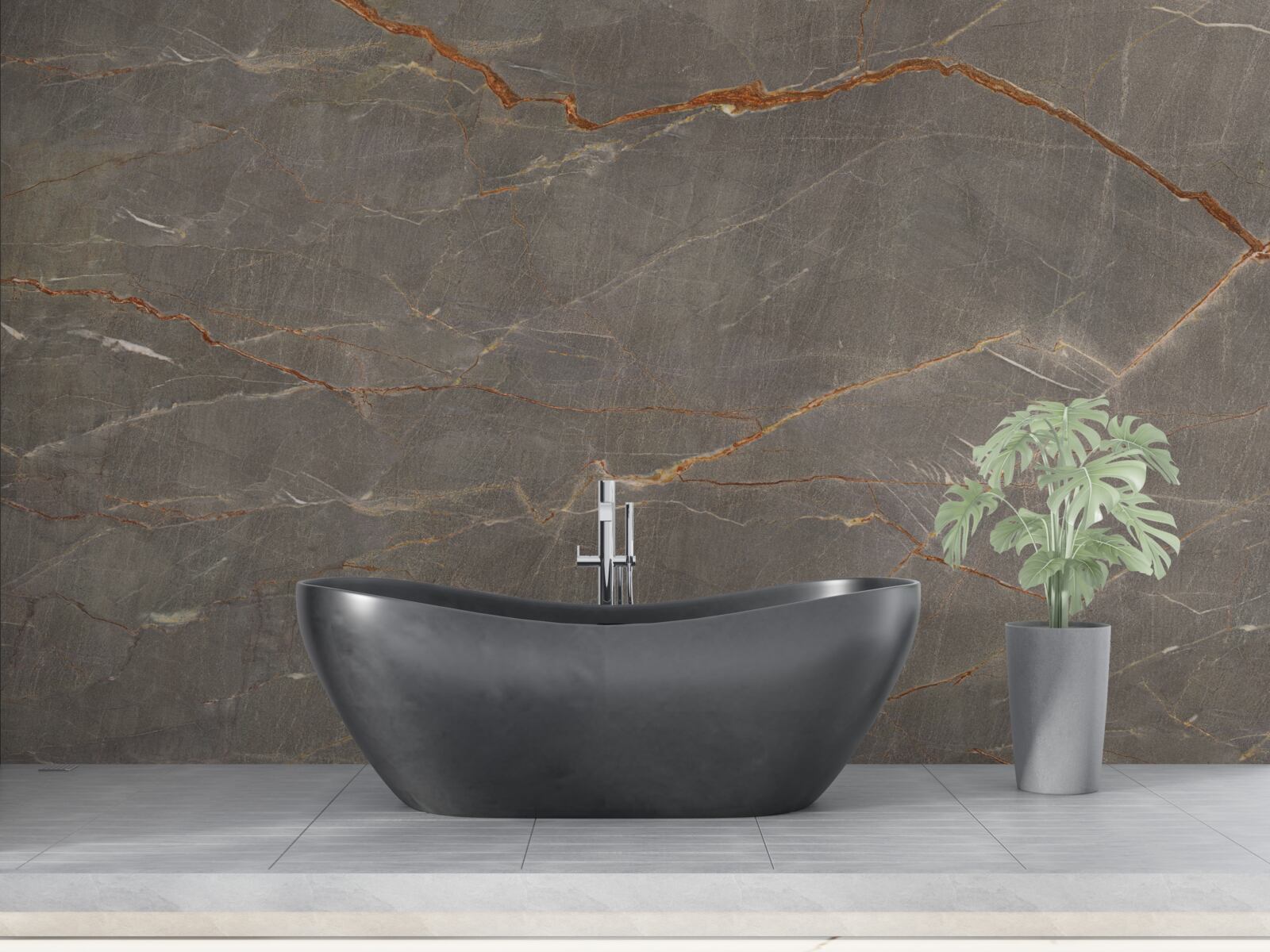 Fototapeta brązowy marmur ze złotym odcieniem