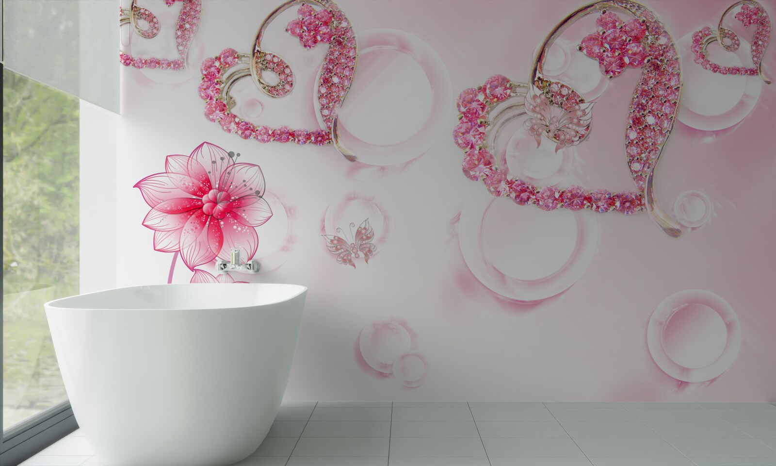 Fototapeta złota biżuteria z kamieniami