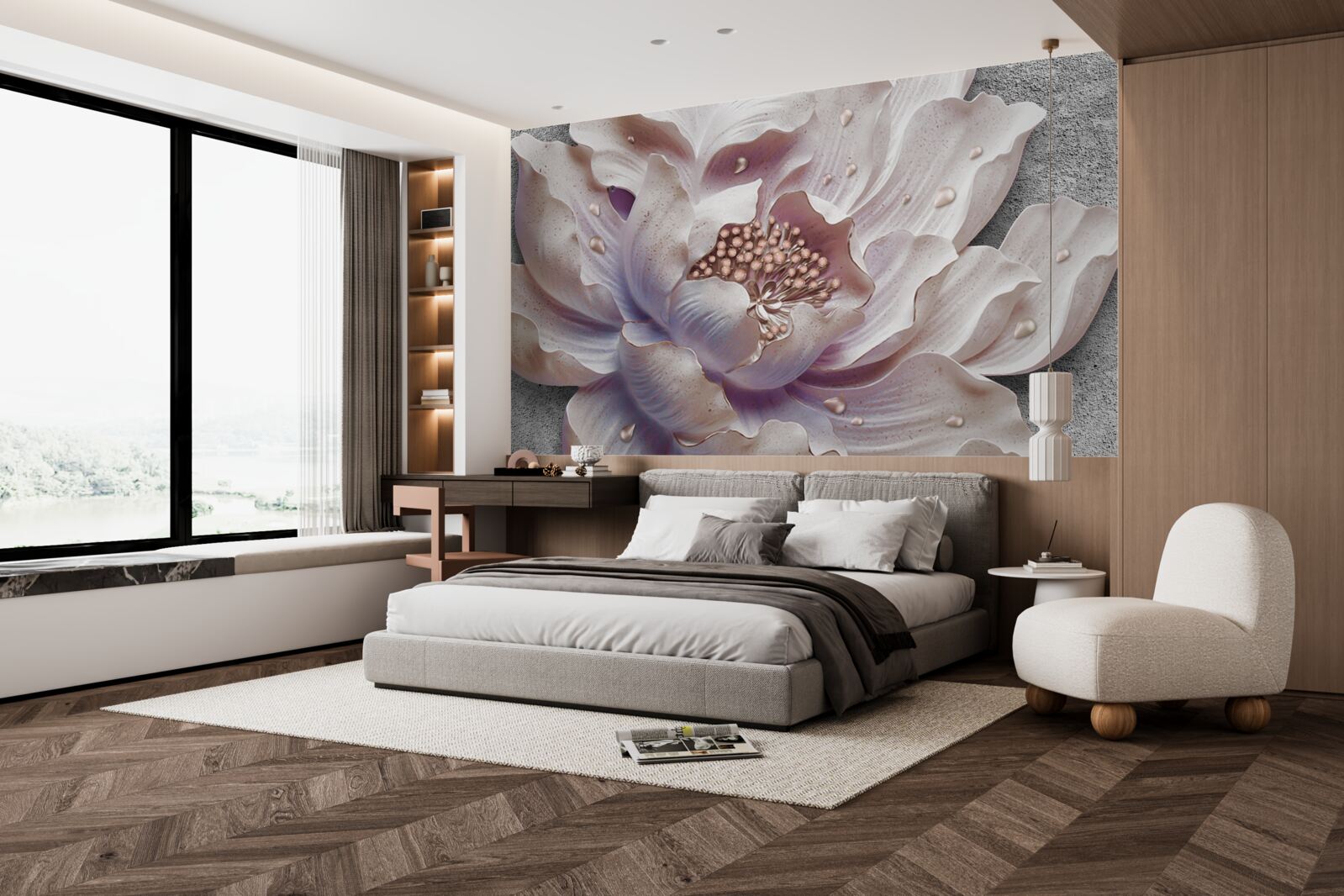 Fototapeta wyśmienity pąk piwonii