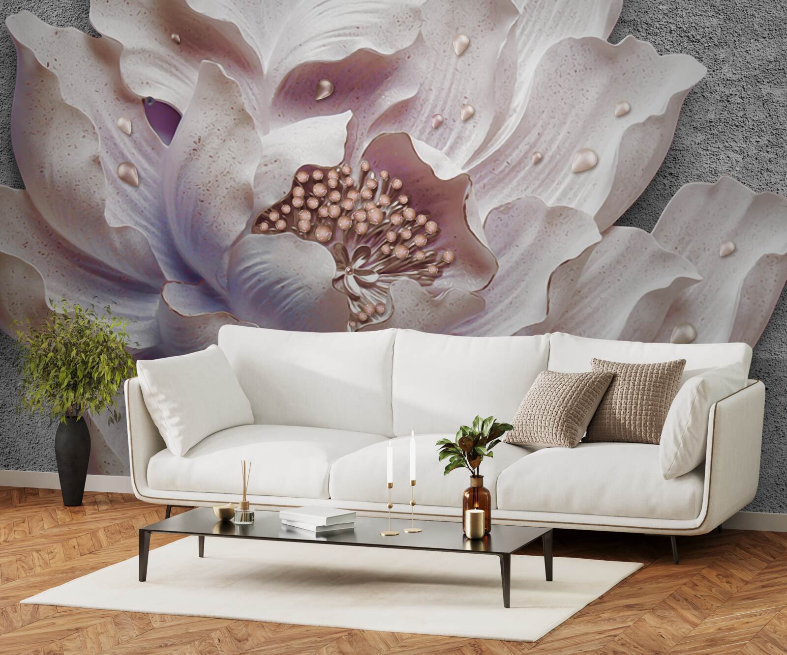 Fototapeta wyśmienity pąk piwonii