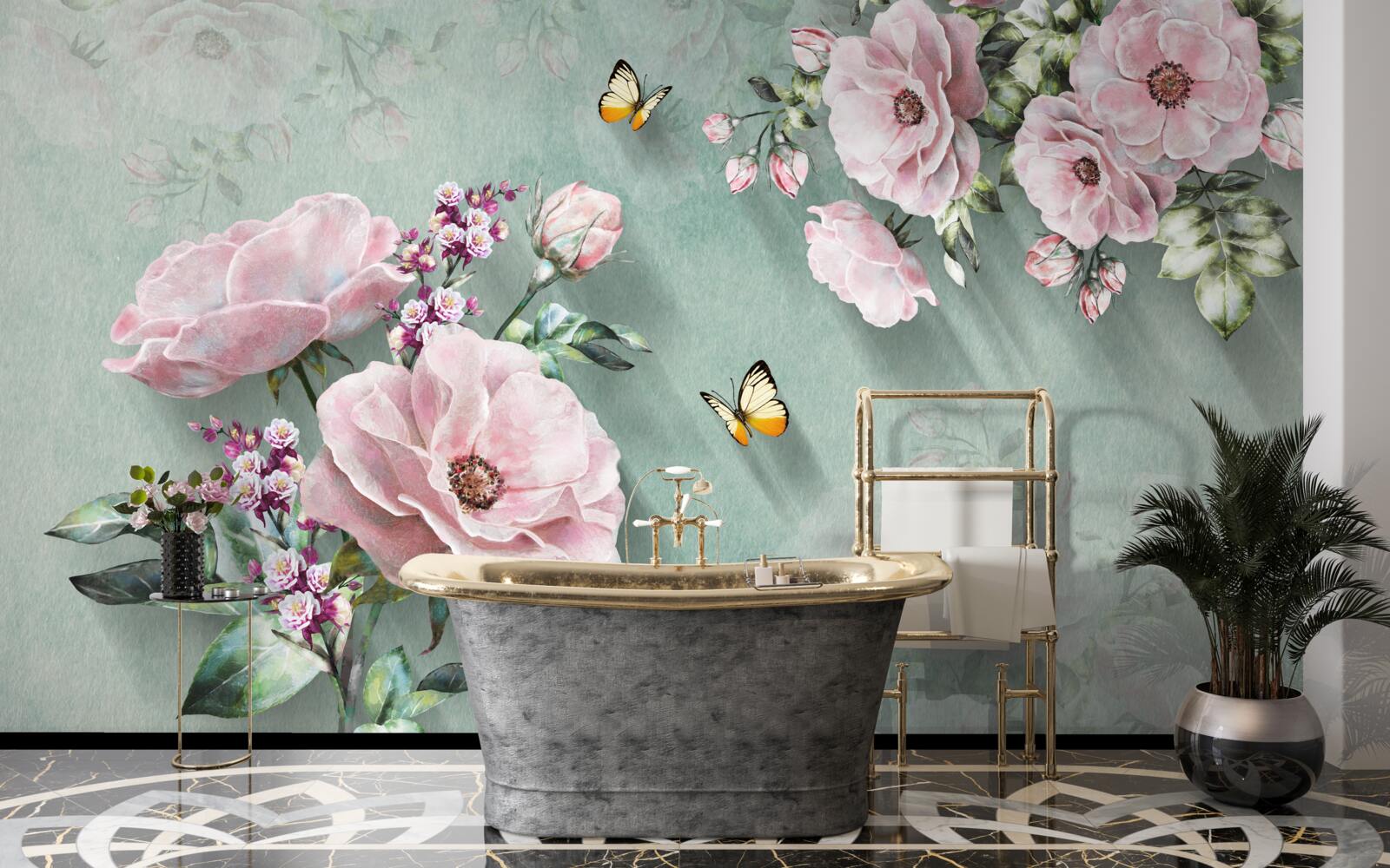 Fototapeta gałęzie wspaniałych kwiatów