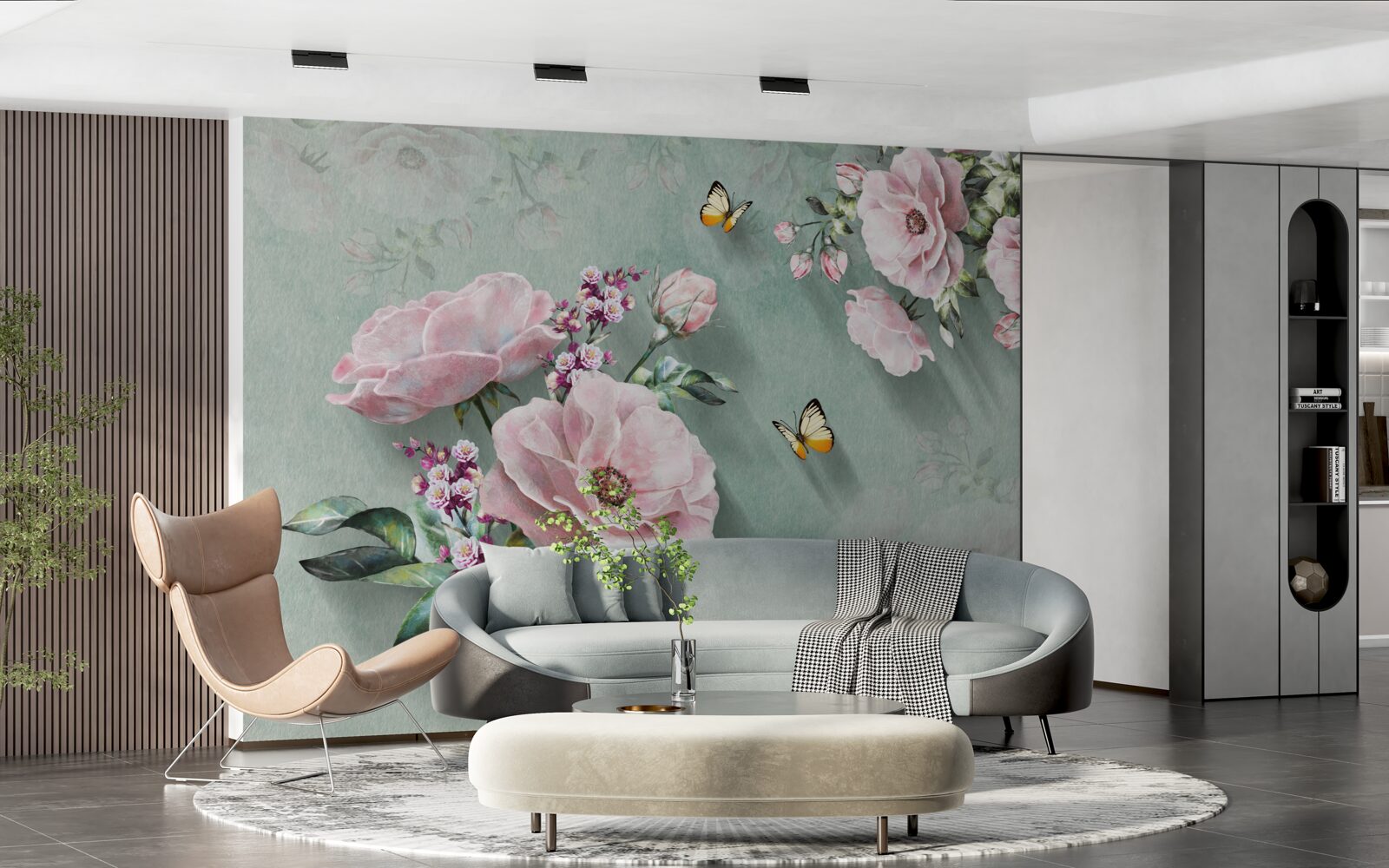 Fototapeta gałęzie wspaniałych kwiatów