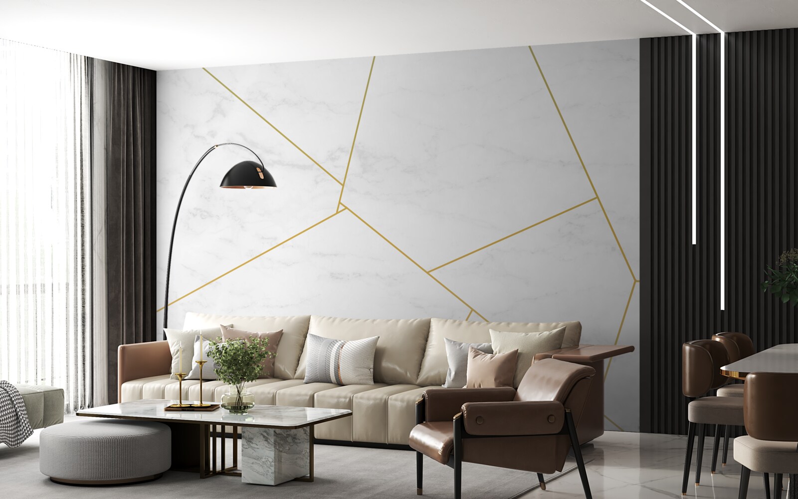 Fototapeta marmur o boskich proporcjach