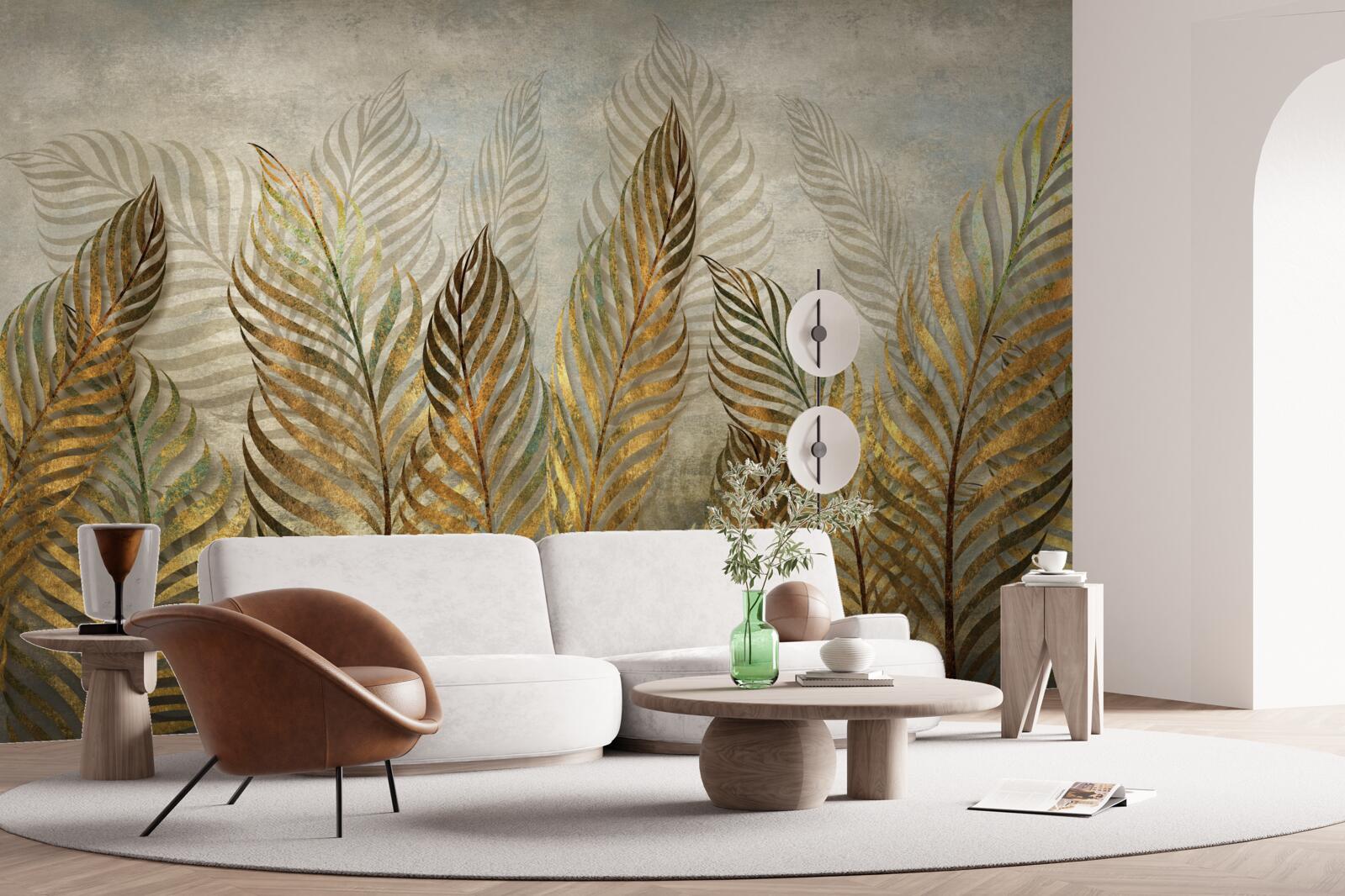 Fototapeta pełen wdzięku liście paproci