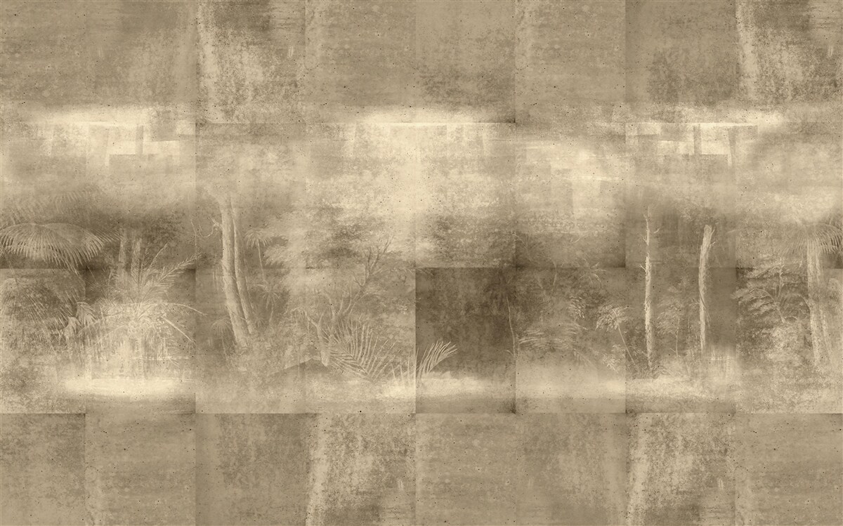 Fototapeta sepiowy deszcz w nocy