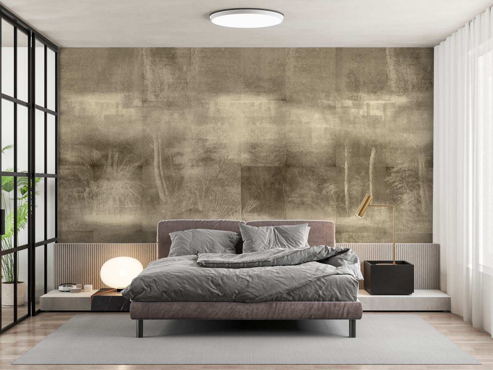 Fototapeta sepiowy deszcz w nocy