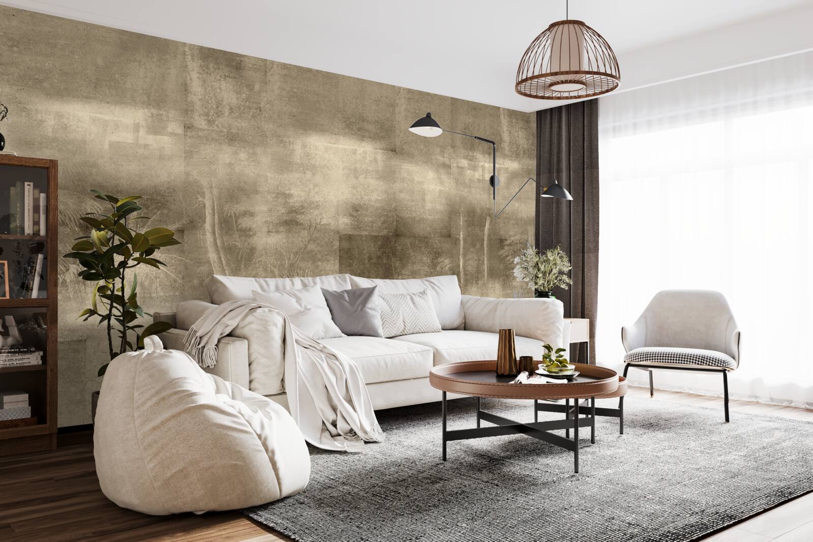 Fototapeta sepiowy deszcz w nocy