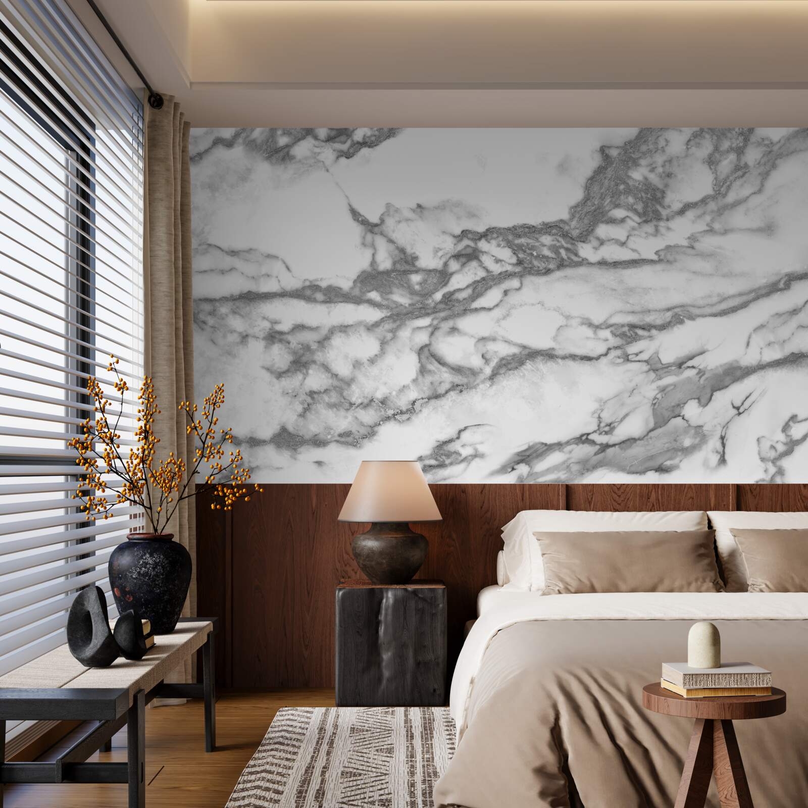 Fototapeta szary marmur z cząsteczkami pyłu