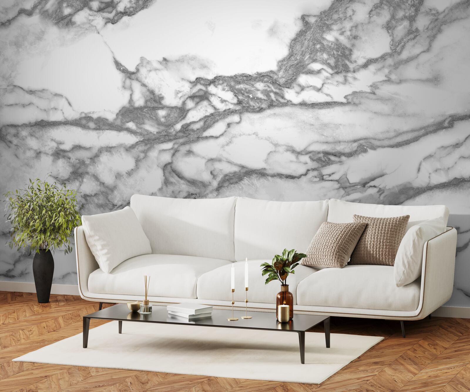 Fototapeta szary marmur z cząsteczkami pyłu