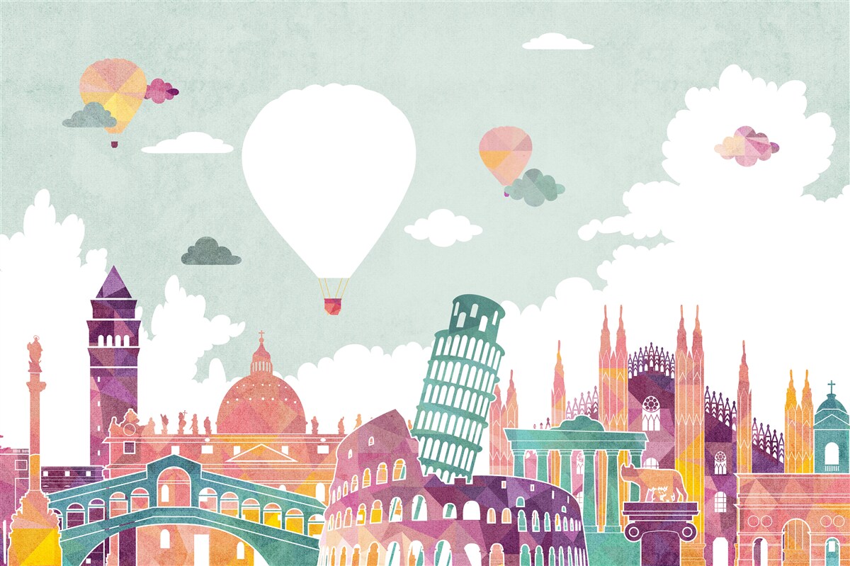 Fototapeta budynki w architekturze światowej