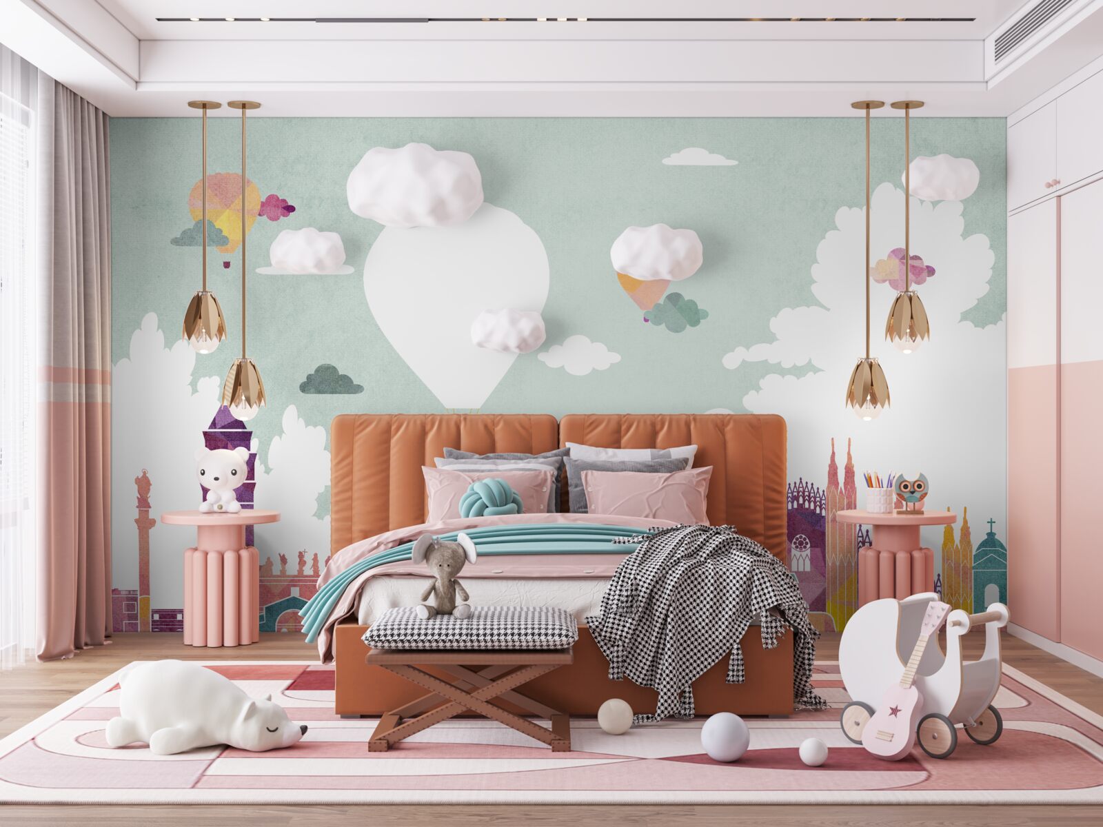 Fototapeta budynki w architekturze światowej