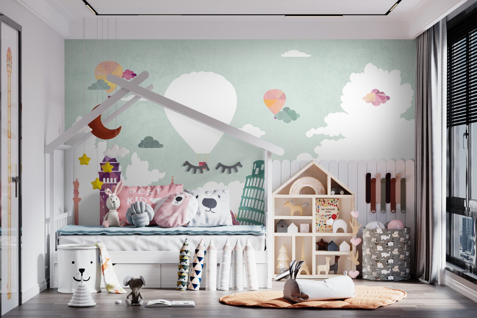 Fototapeta budynki w architekturze światowej