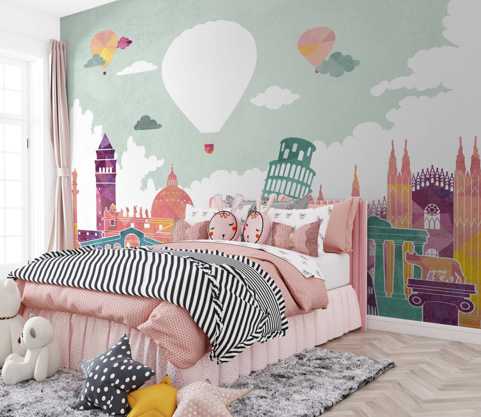 Fototapeta budynki w architekturze światowej