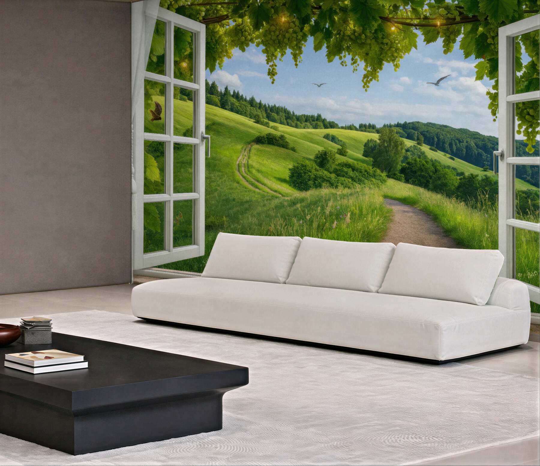 Fototapety Widok z okna