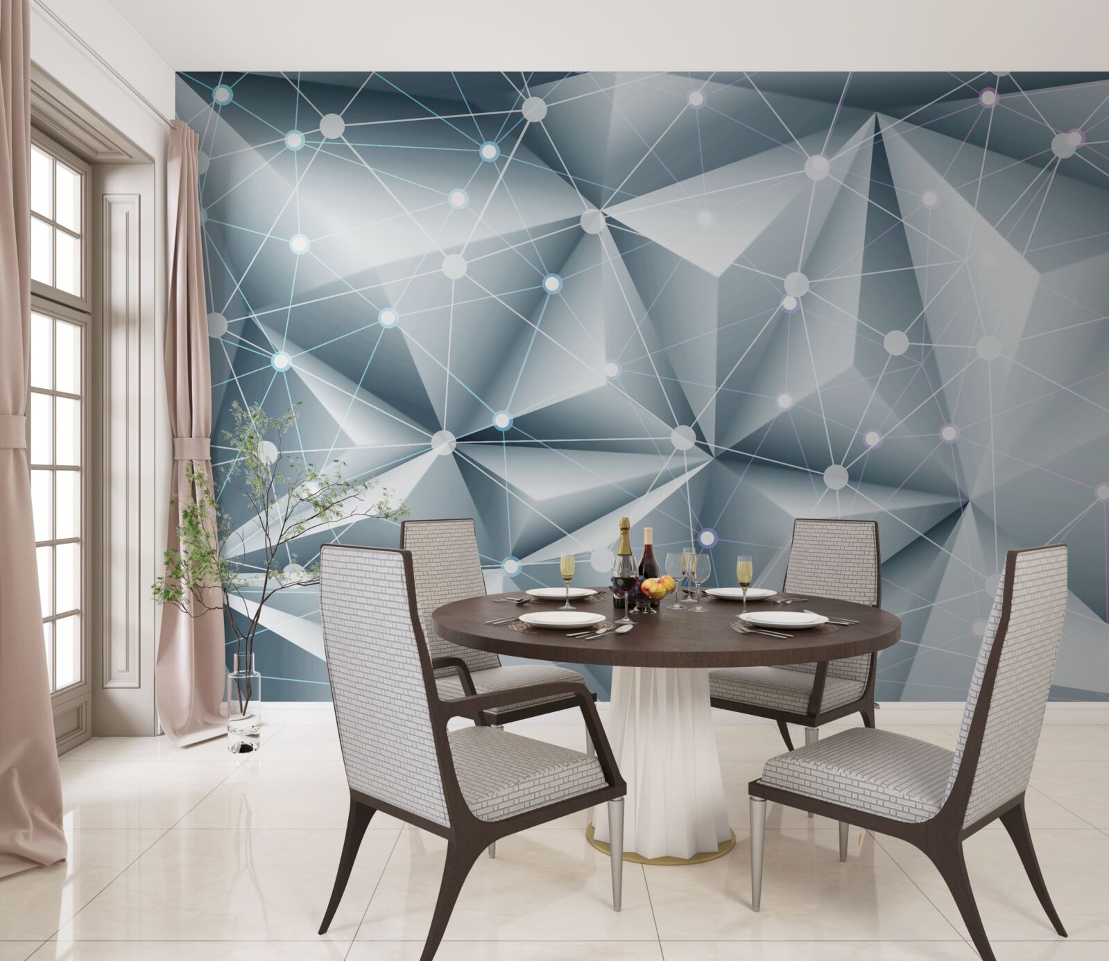 Fototapeta symbole zodiaku przestrzeni niebieskiej