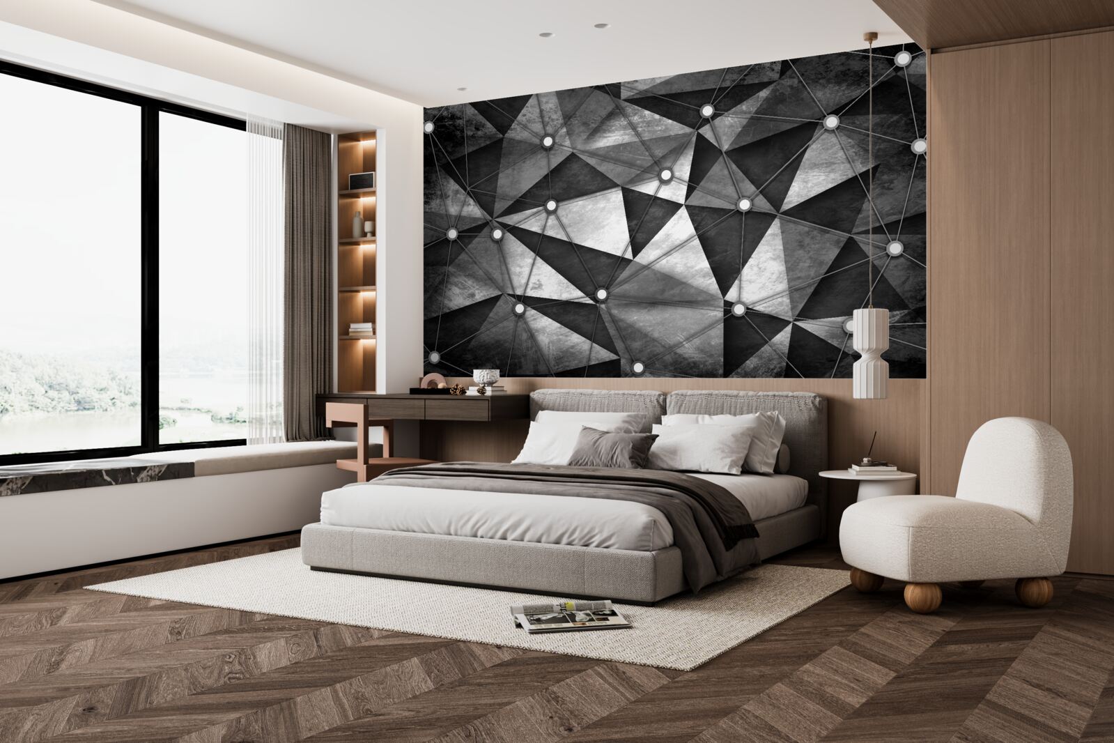 Fototapeta niezwykłe szare wideofony