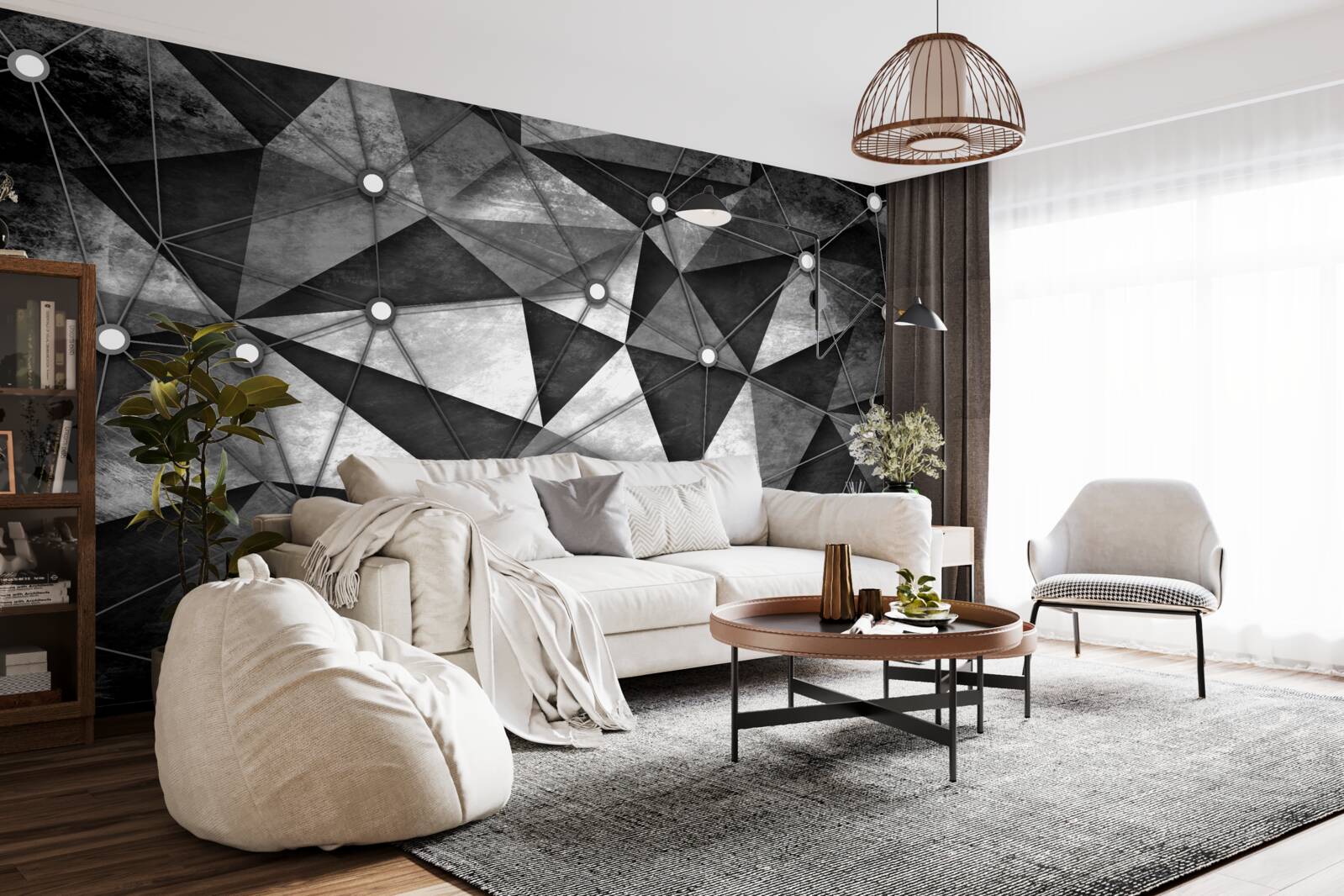 Fototapeta niezwykłe szare wideofony