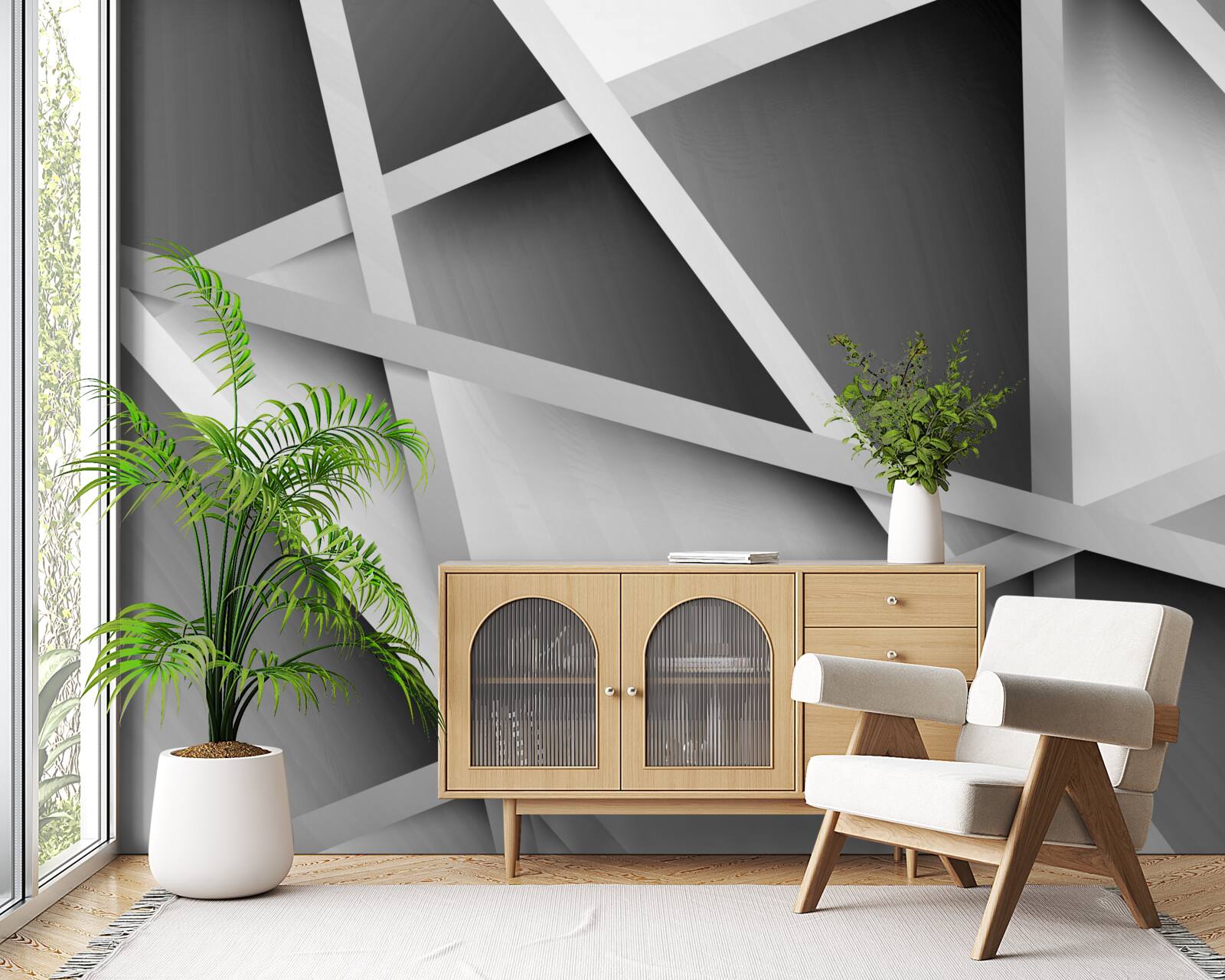 Fototapeta niejednoznaczne szare rozmycie