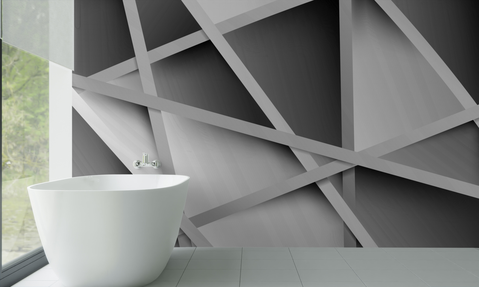 Fototapeta niejednoznaczne szare rozmycie