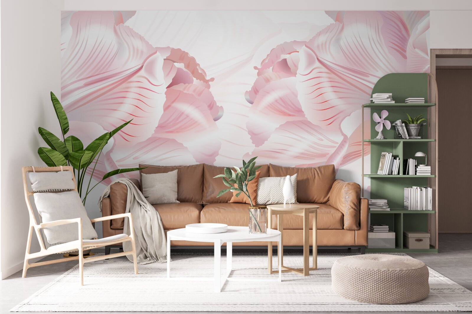 Fototapeta różowe tulipany z romantycznym nastrojem